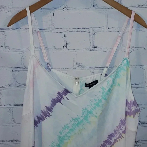 Lane Bryant Colorful Tie Dye Slip Dress Size 26 NWT - Picture 5 of 13